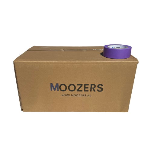 DOOS MOOZERS | Washi | Schilderstape paars | 36mm x 50m | 72 Rollen