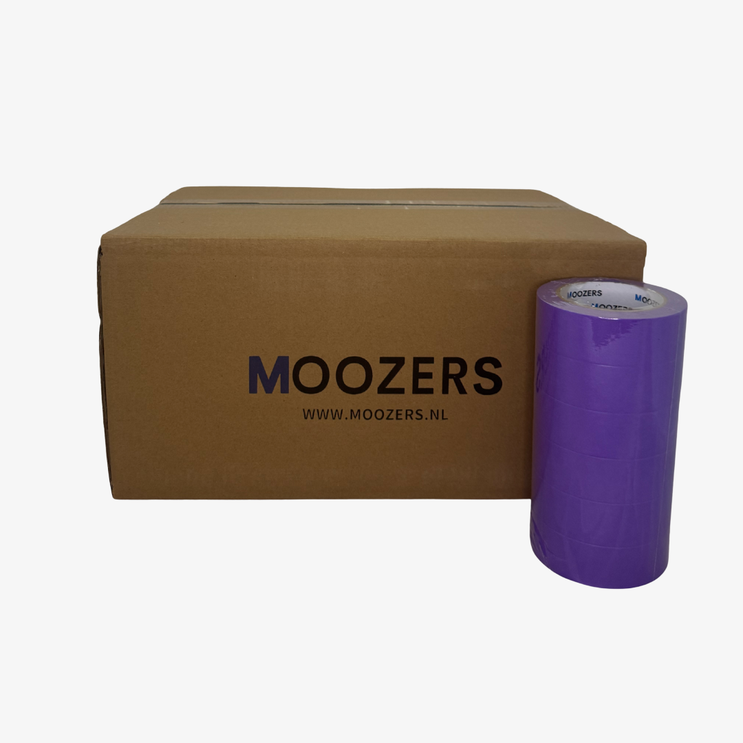 BOX Moozers Washi Tape Yellow 24mm 50M