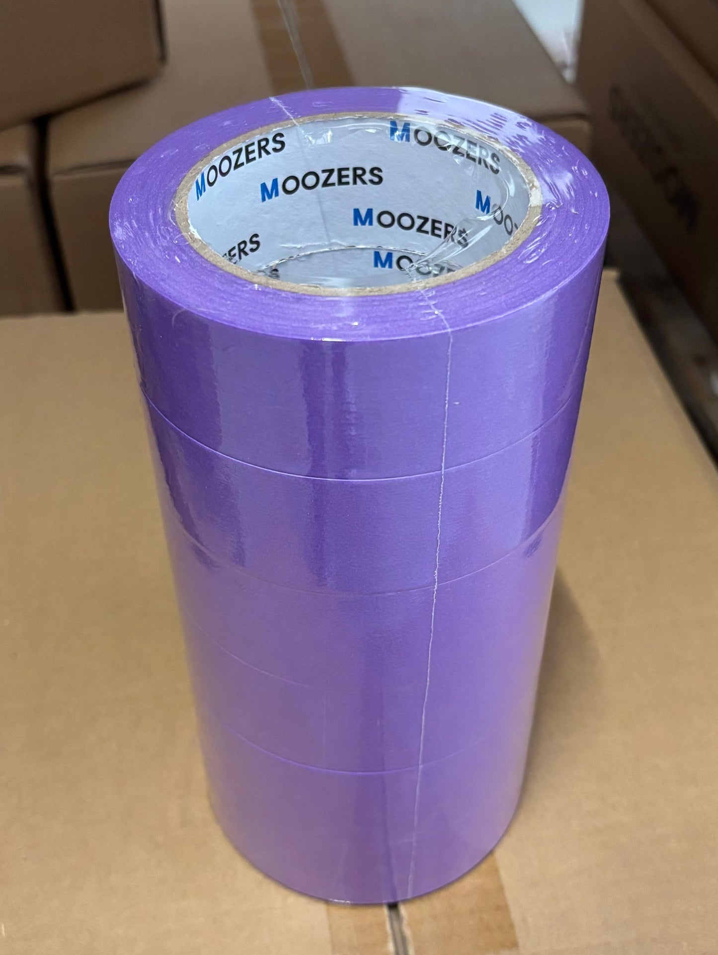 BOX Moozers Washi Tape Yellow 24mm 50M