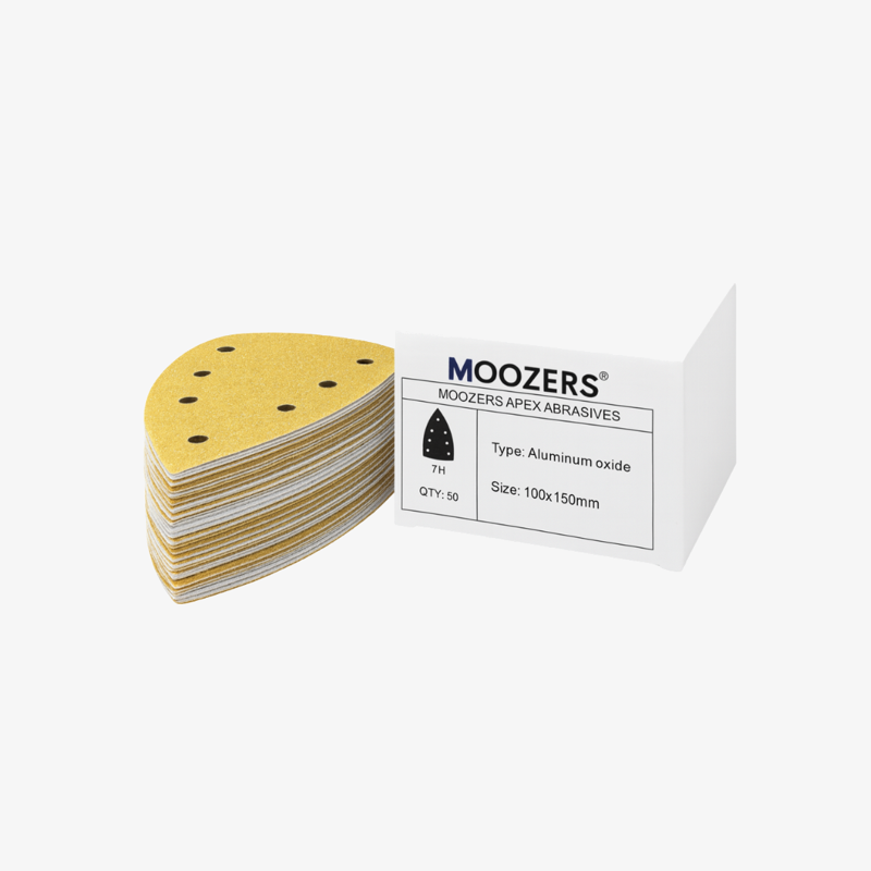 MOOZERS Apex Abrasives - P120 - 100x150MM - Schuurpapier - 50 stuks