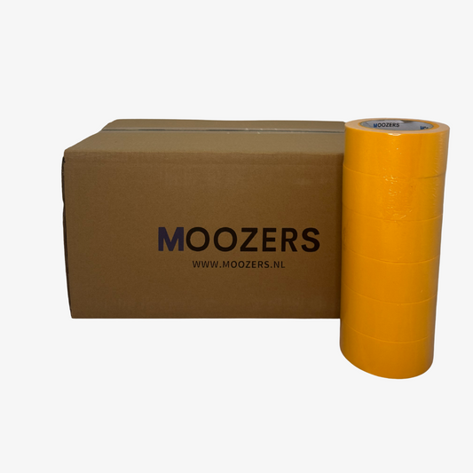 BOX Moozers Washi Tape Yellow 24mm 50M