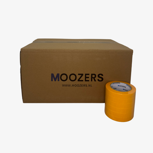BOX Moozers Washi Tape Yellow 24mm 50M