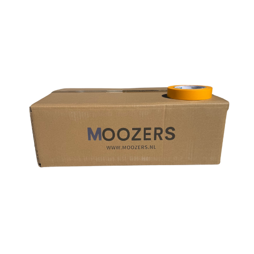 DOOS MOOZERS | Washi | Schilderstape Geel | 24mm x 50m | 36 Rollen