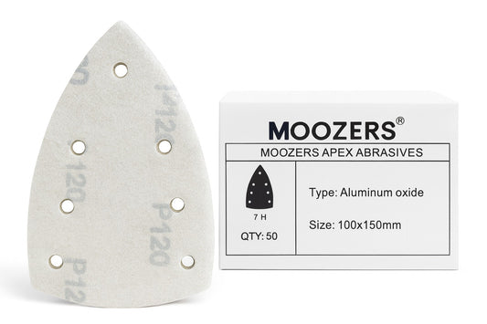 MOOZERS Apex Abrasives - P120 - 100x150MM - Schuurpapier - 50 stuks
